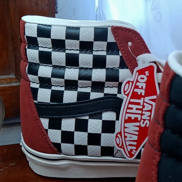 #39❤️ New with tags Vans SK8 Desert snake/chili oil sneakers - Picture 8 of 12